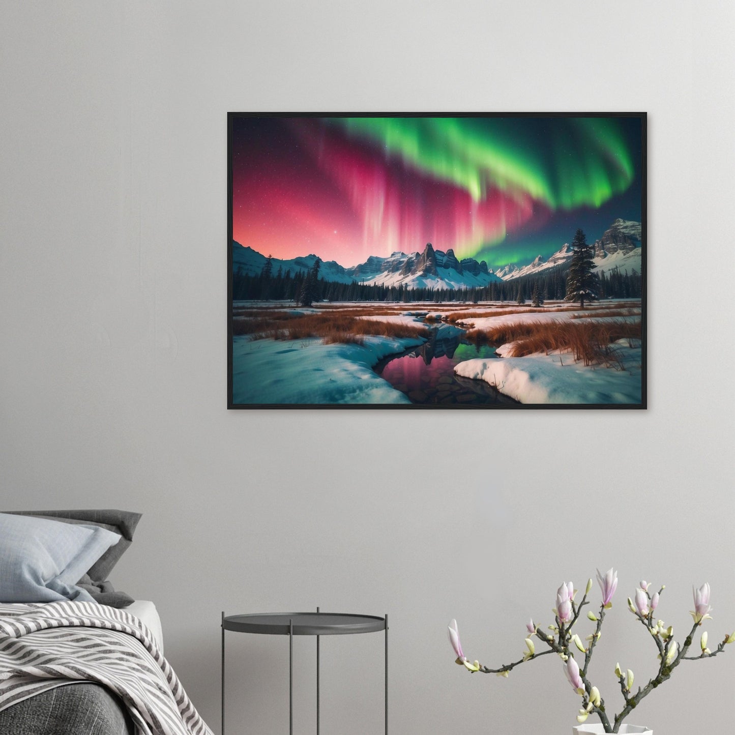 Premium Matte Paper Wooden Framed Poster
