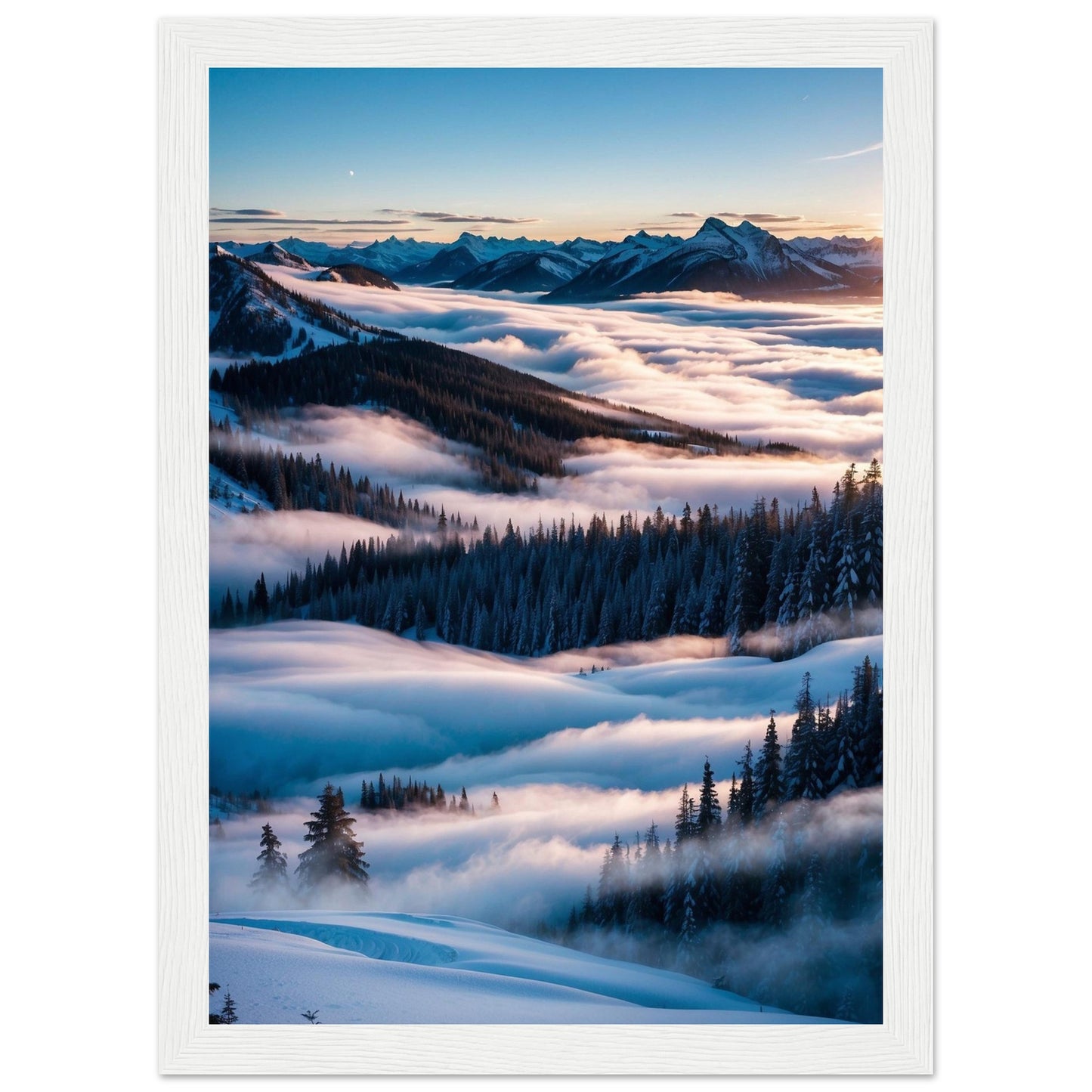 Premium Matte Paper Wooden Framed Poster