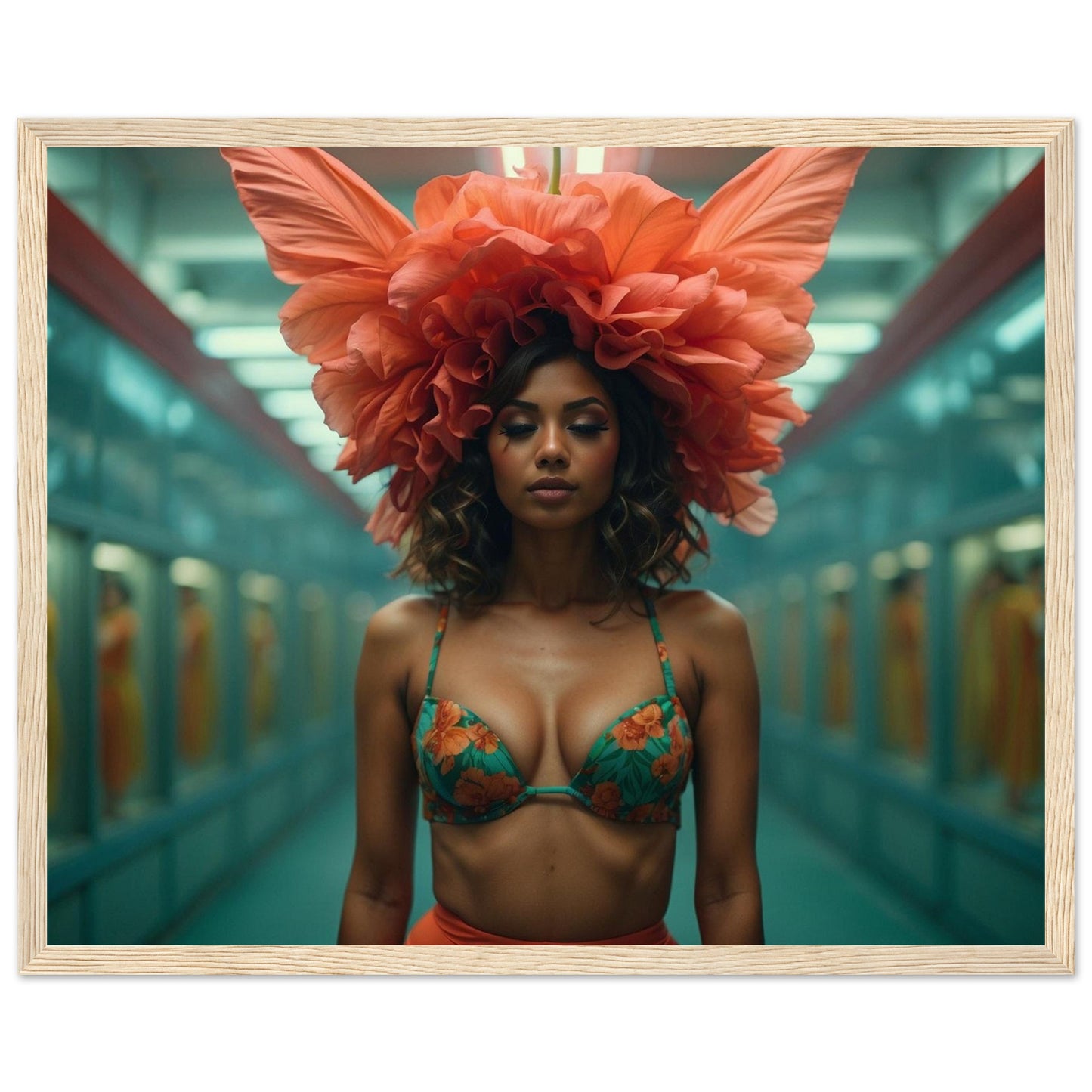 Premium Matte Paper Wooden Framed Poster