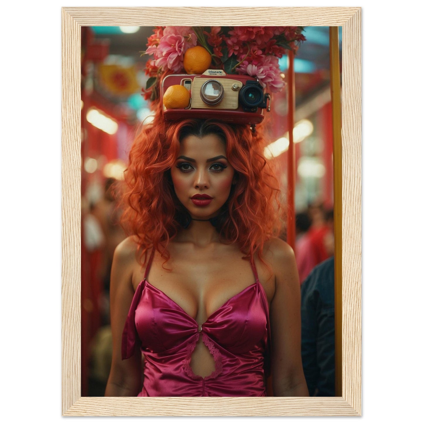 Premium Matte Paper Wooden Framed Poster