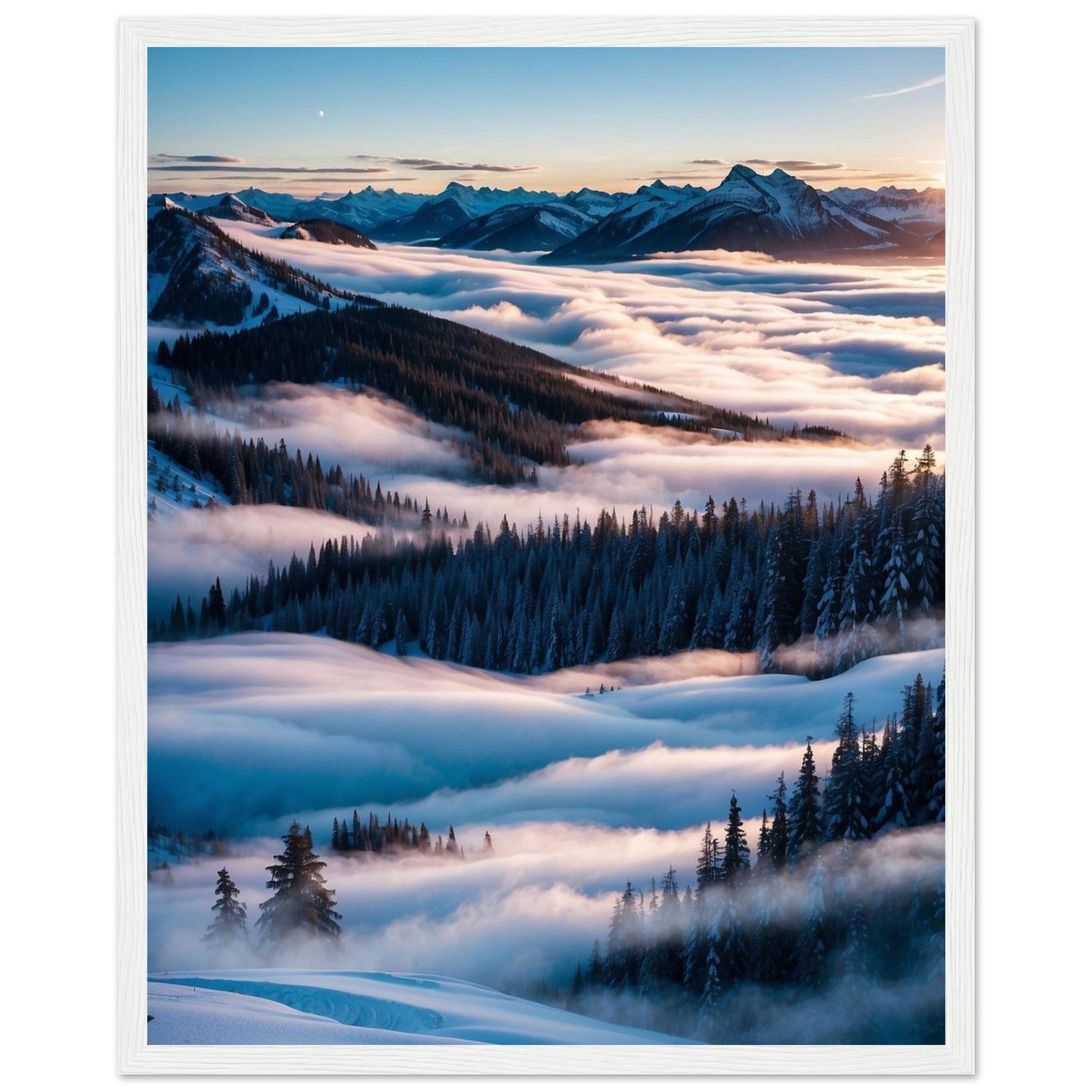 Premium Matte Paper Wooden Framed Poster