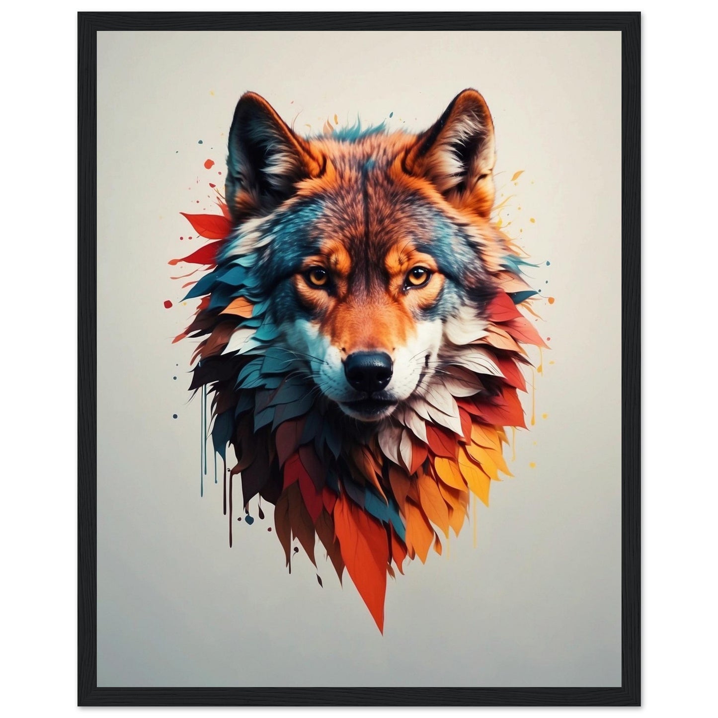 Premium Matte Paper Wooden Framed Poster