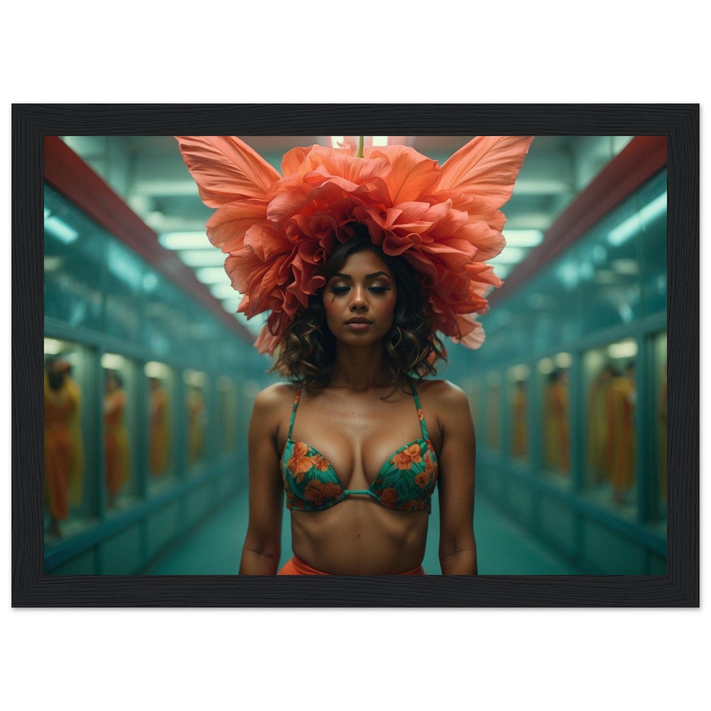 Premium Matte Paper Wooden Framed Poster