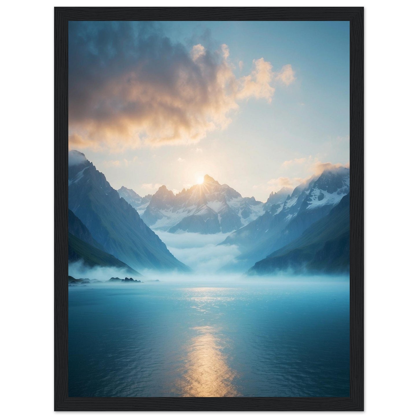 Premium Matte Paper Wooden Framed Poster