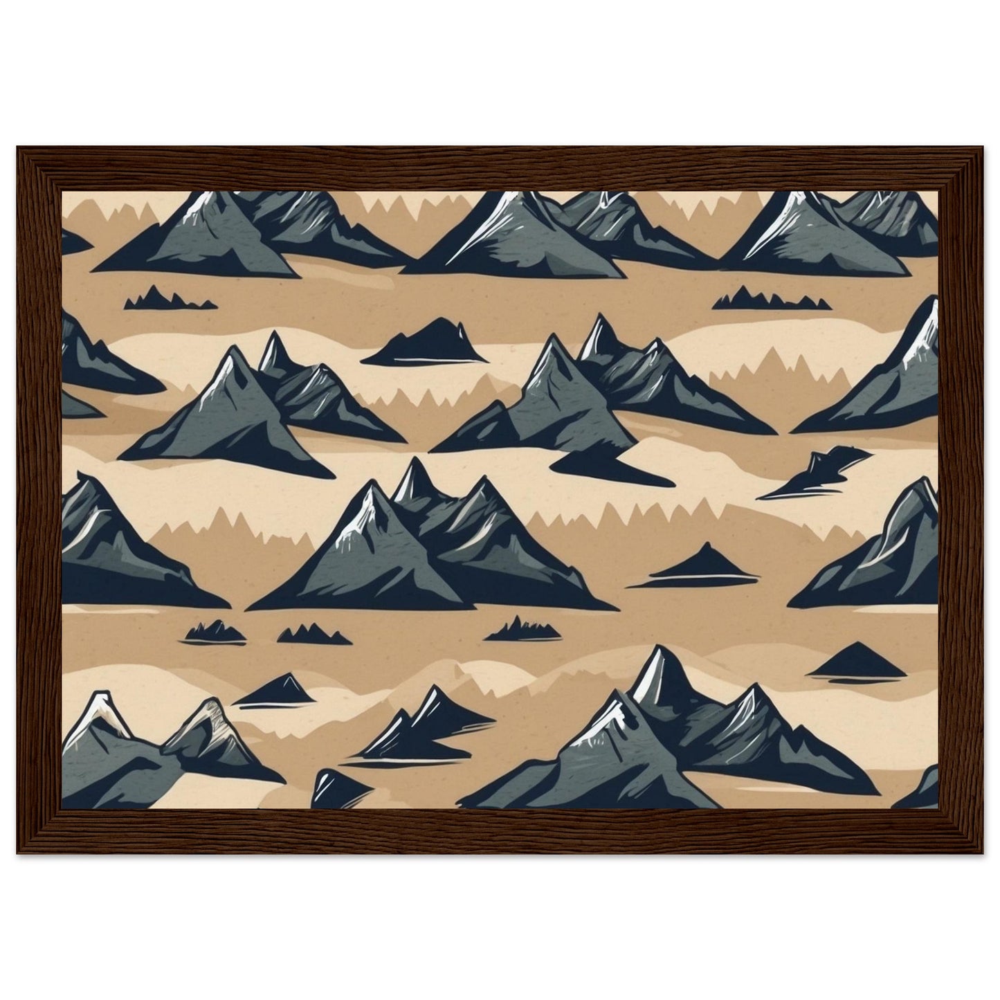 Premium Matte Paper Wooden Framed Poster