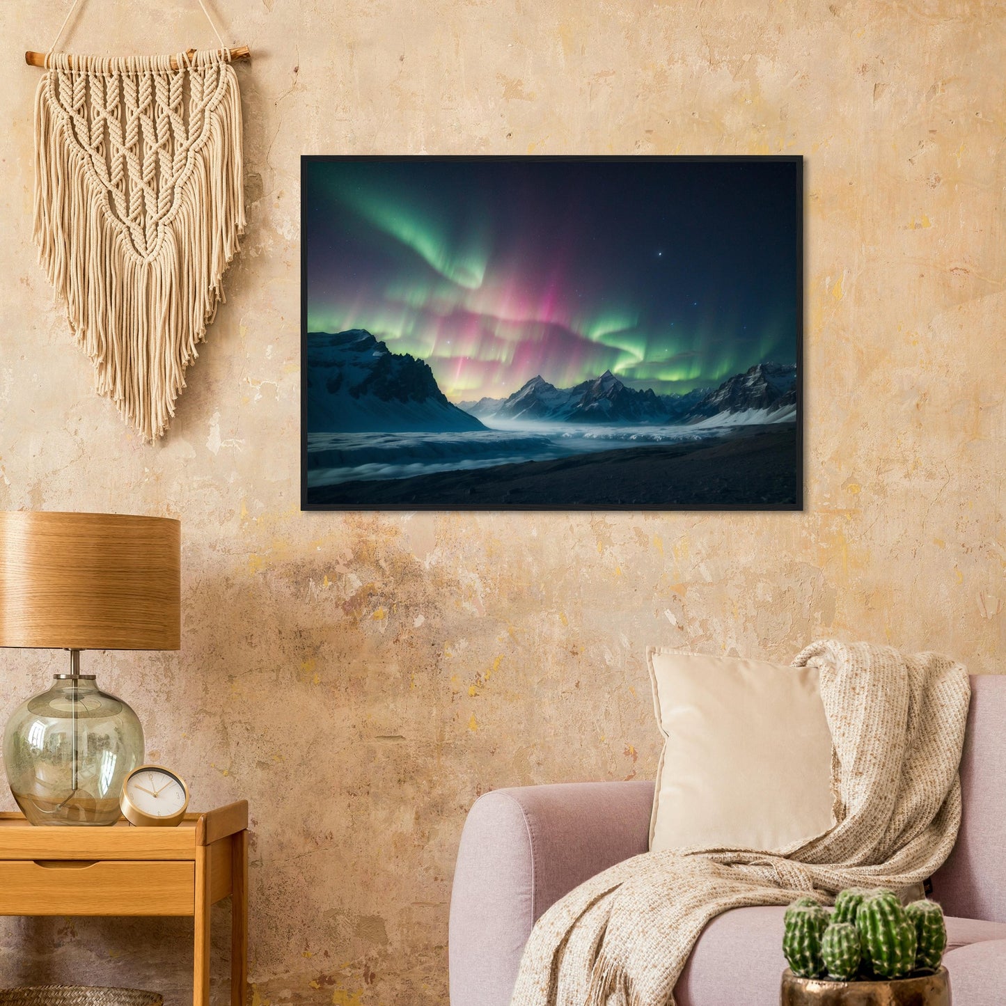 Premium Matte Paper Wooden Framed Poster