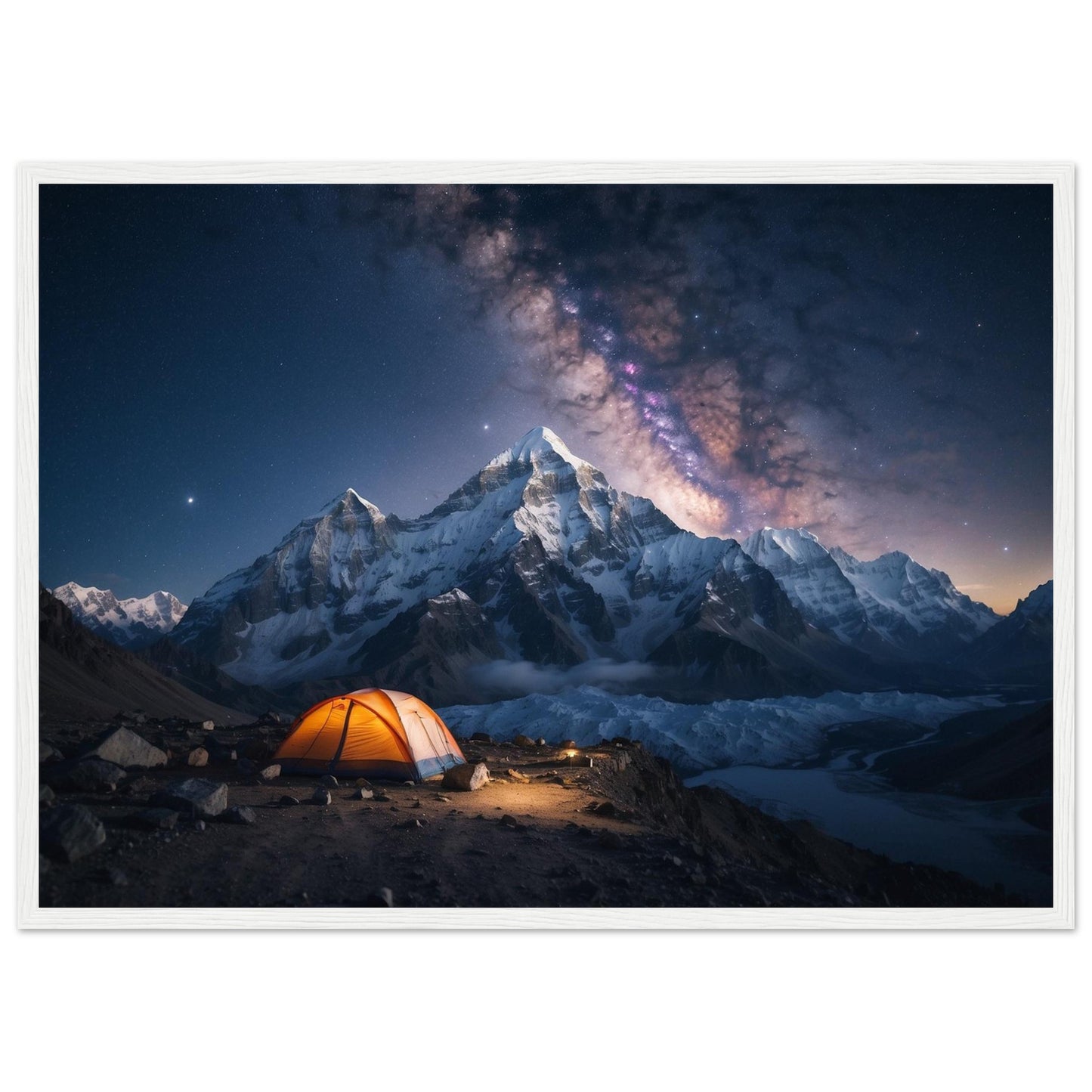 Premium Matte Paper Wooden Framed Poster
