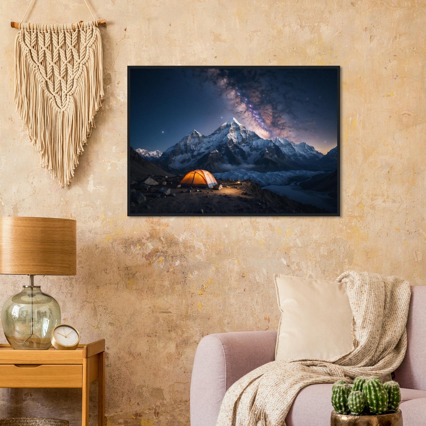 Premium Matte Paper Wooden Framed Poster