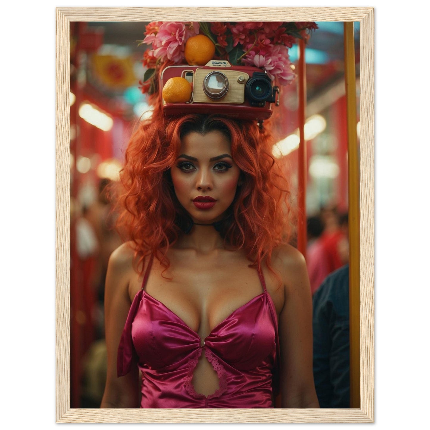 Premium Matte Paper Wooden Framed Poster