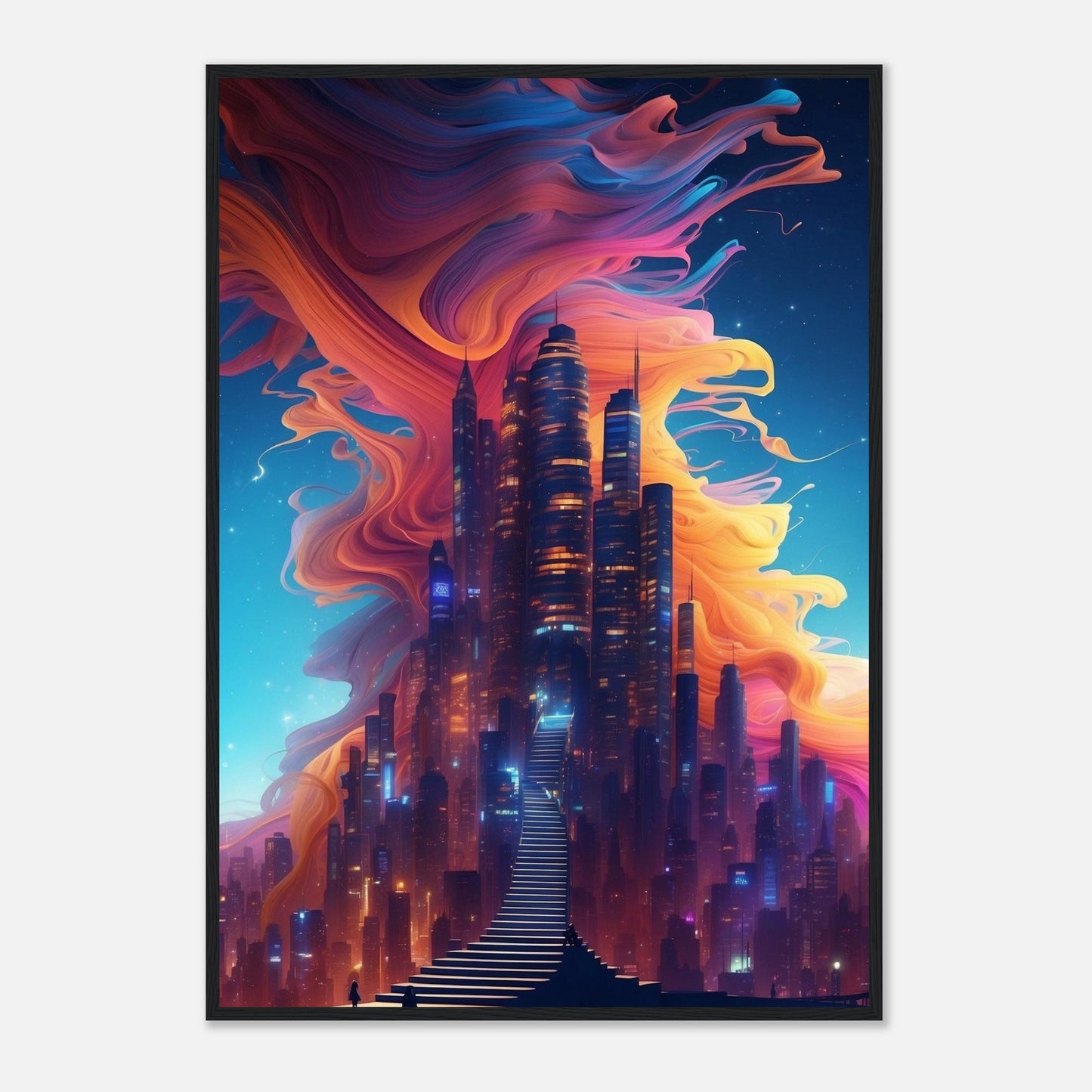 Premium Matte Paper Wooden Framed Poster