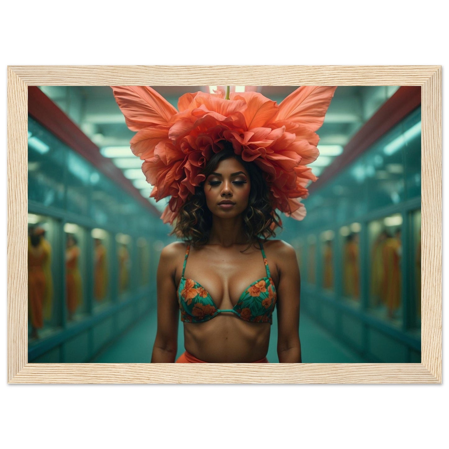Premium Matte Paper Wooden Framed Poster