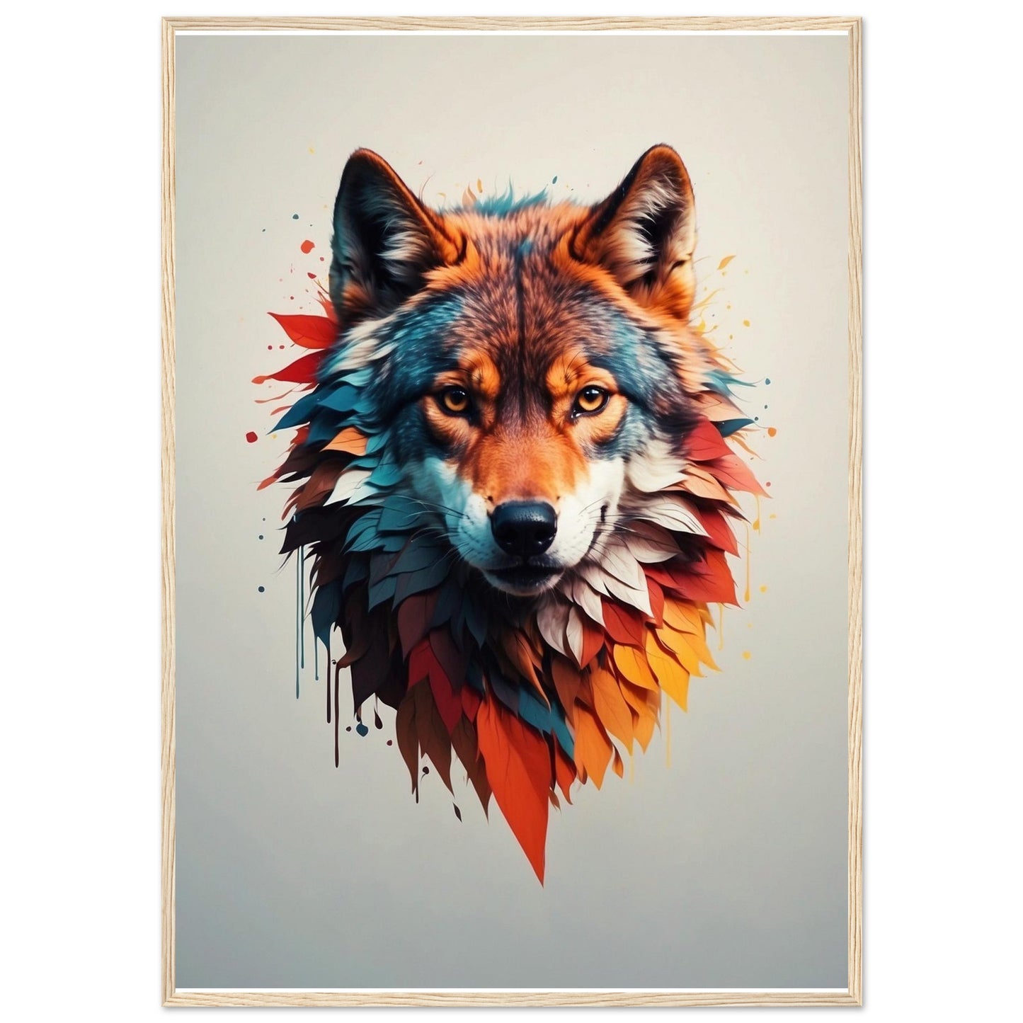 Premium Matte Paper Wooden Framed Poster