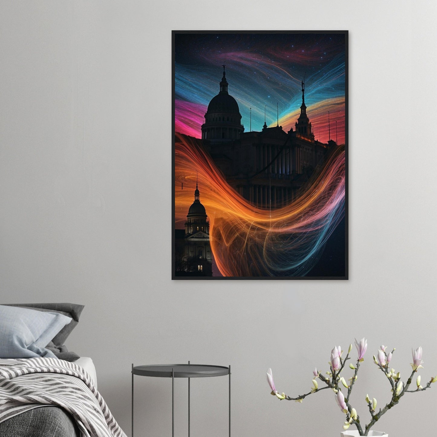 Premium Matte Paper Wooden Framed Poster
