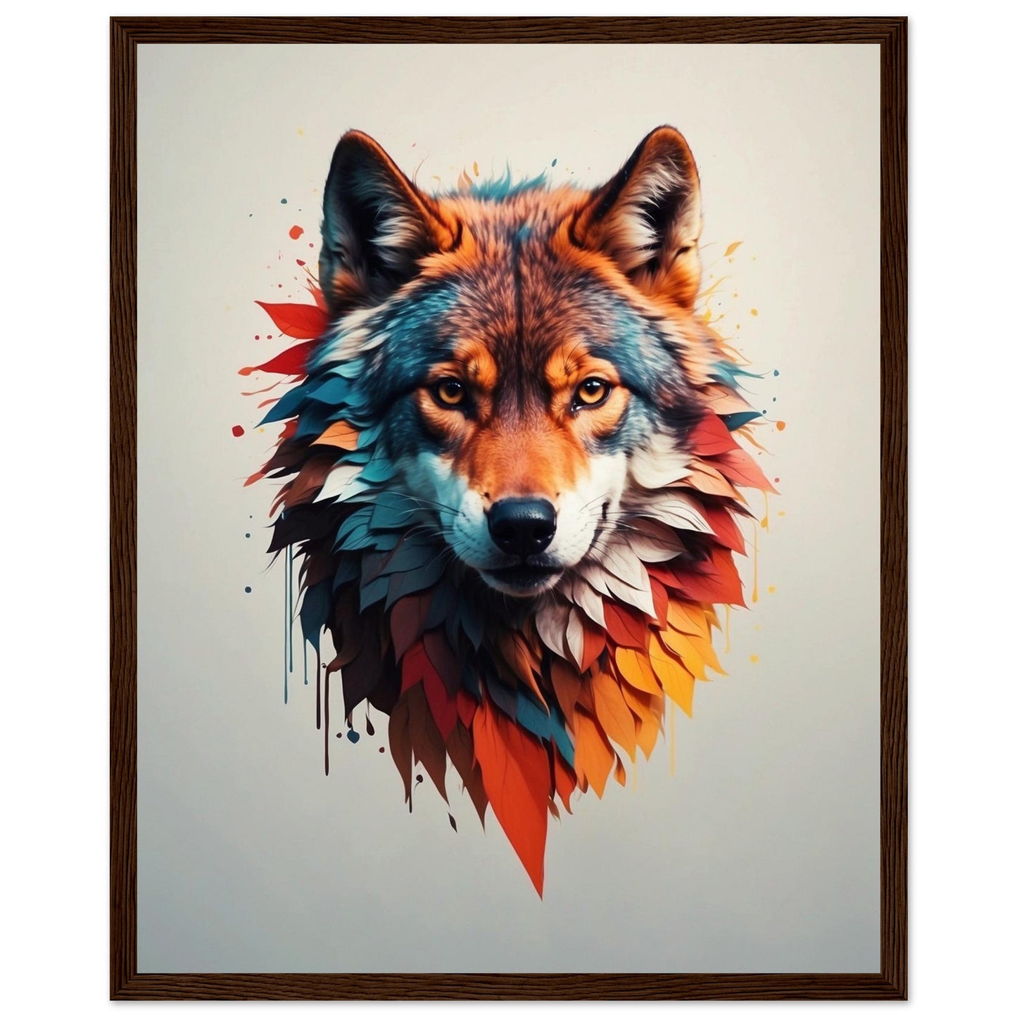 Premium Matte Paper Wooden Framed Poster