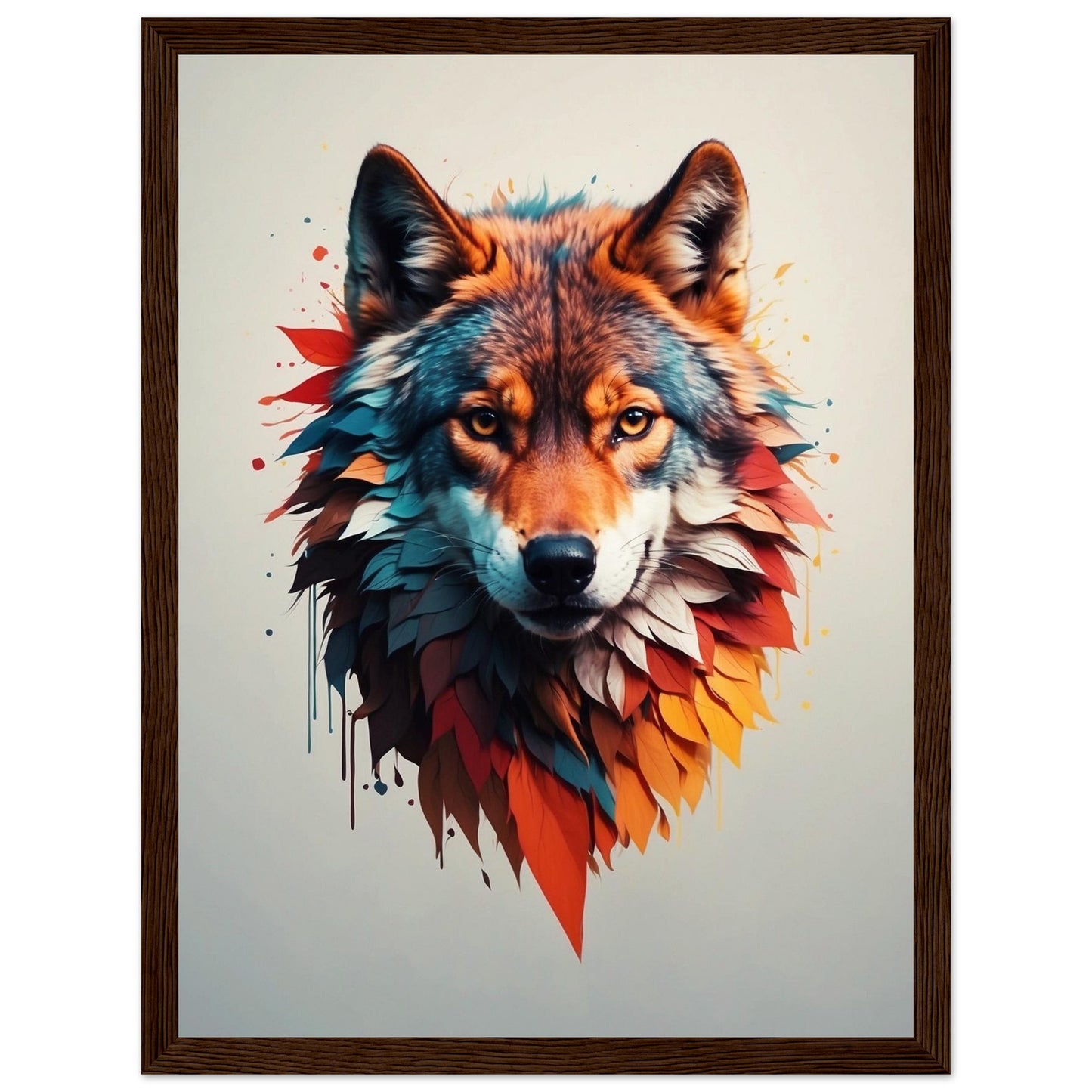 Premium Matte Paper Wooden Framed Poster