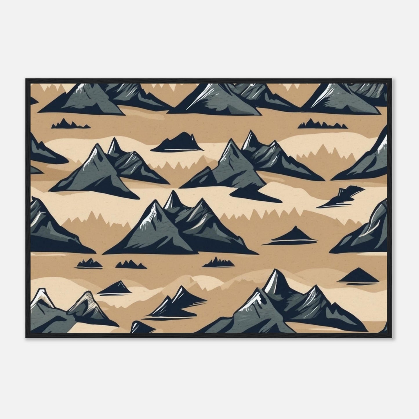 Premium Matte Paper Wooden Framed Poster