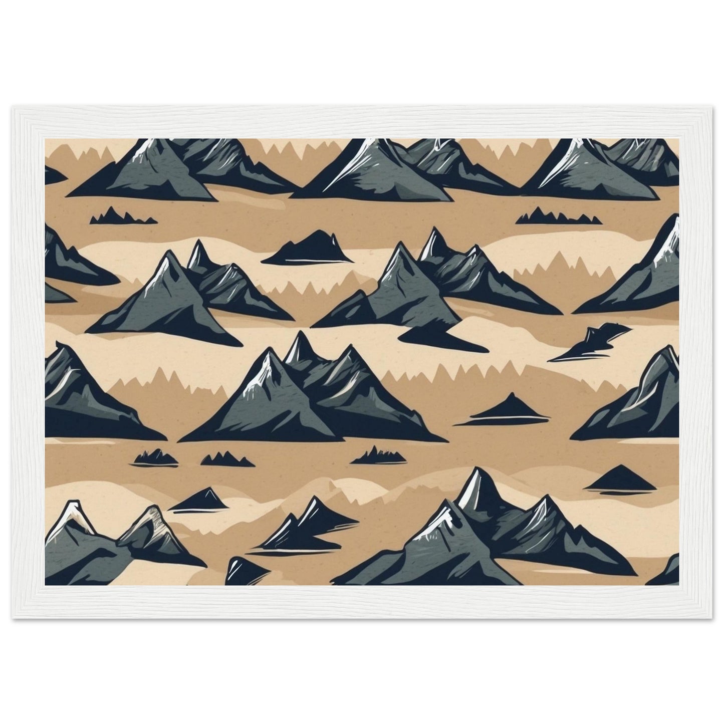 Premium Matte Paper Wooden Framed Poster