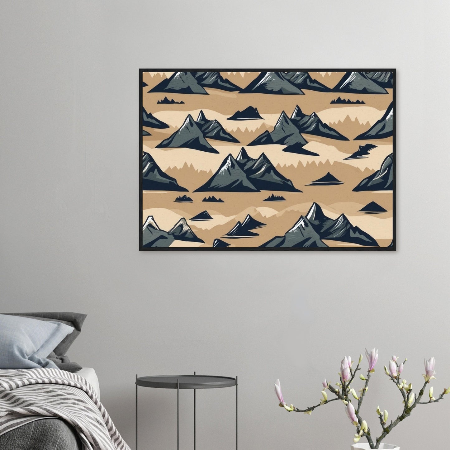 Premium Matte Paper Wooden Framed Poster