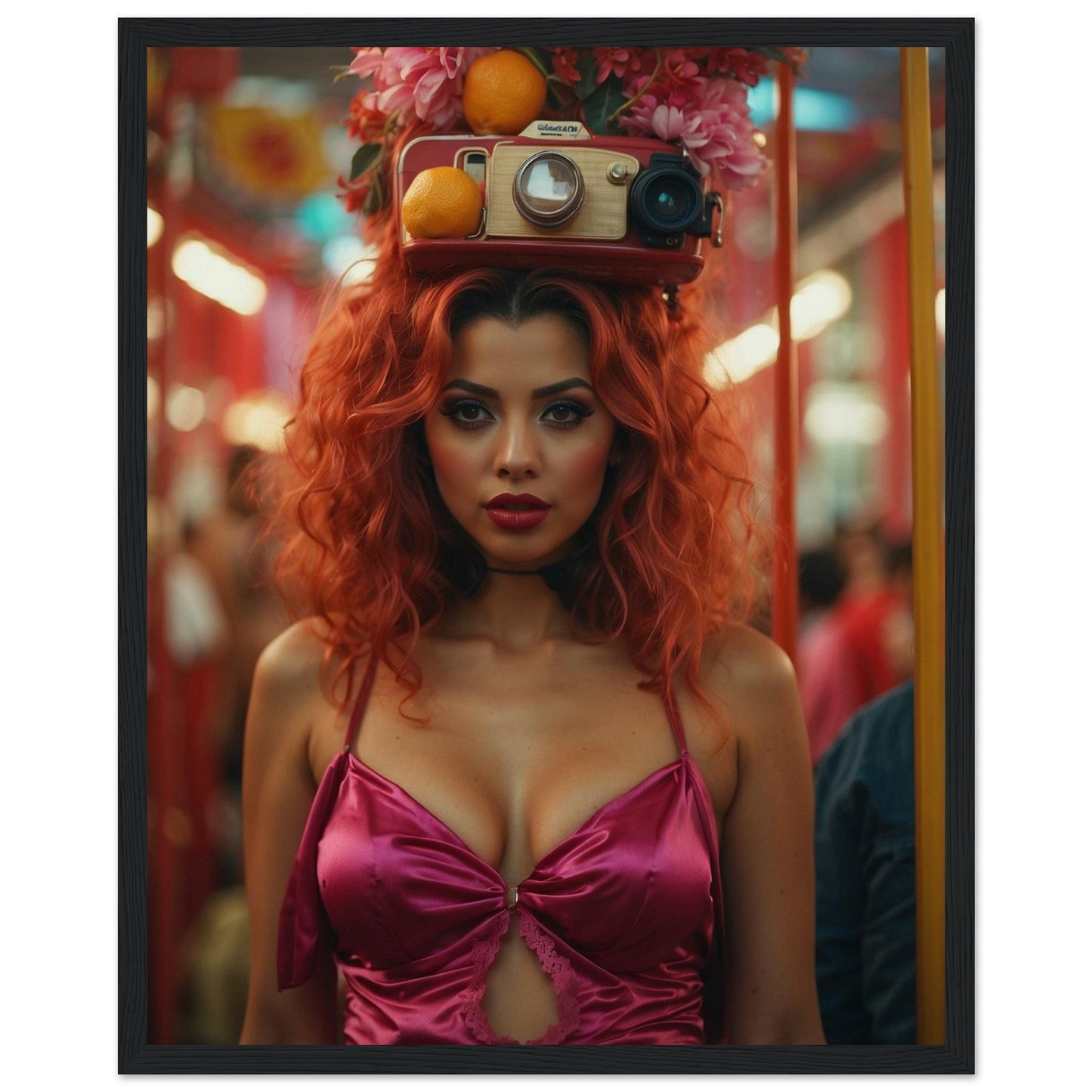 Premium Matte Paper Wooden Framed Poster