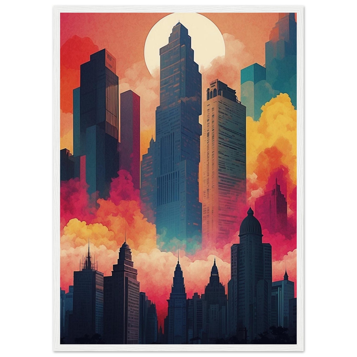 Premium Matte Paper Wooden Framed Poster