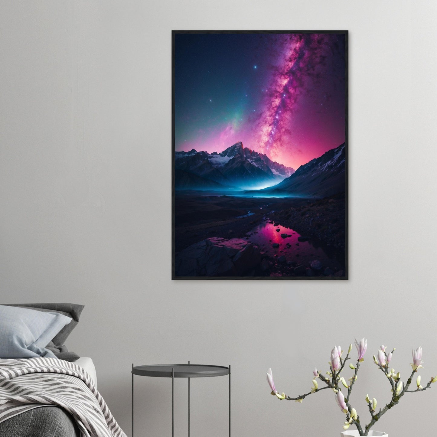 Premium Matte Paper Wooden Framed Poster