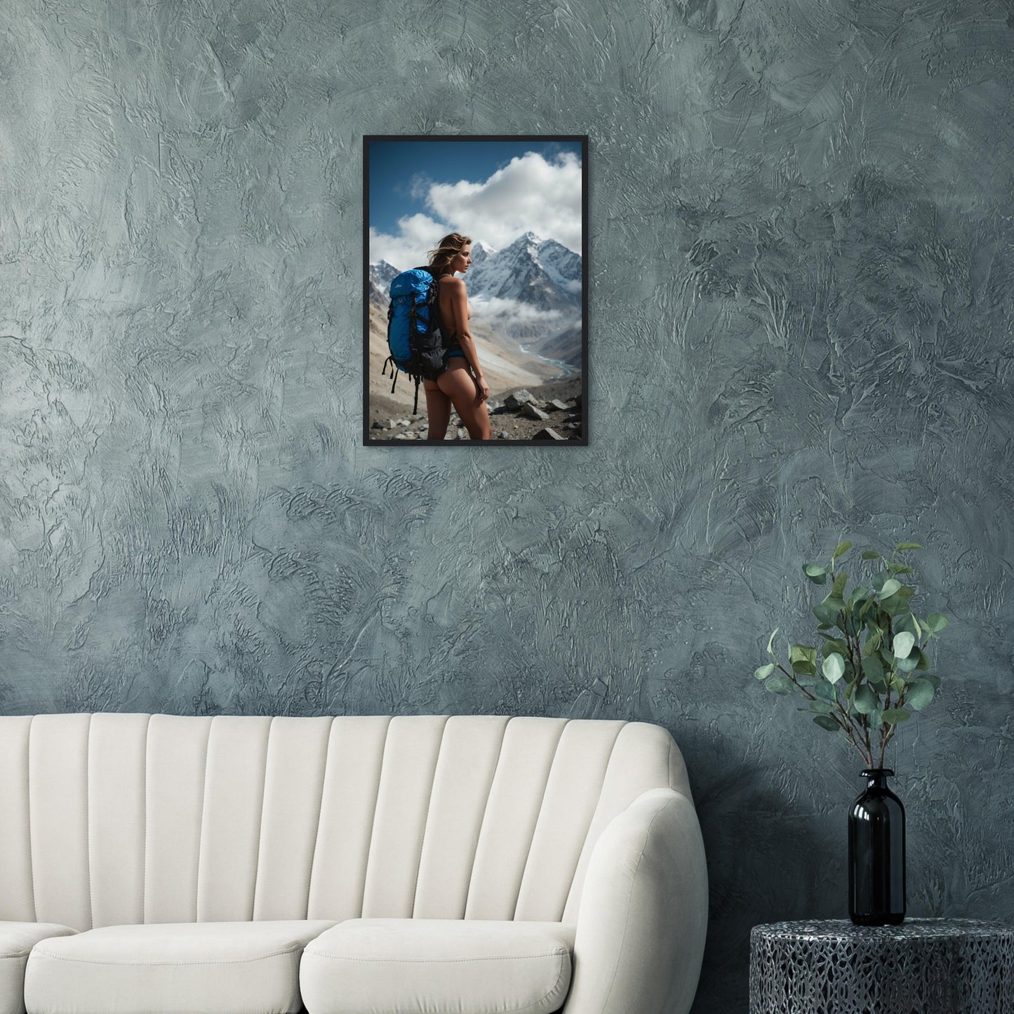 Premium Matte Paper Wooden Framed Poster