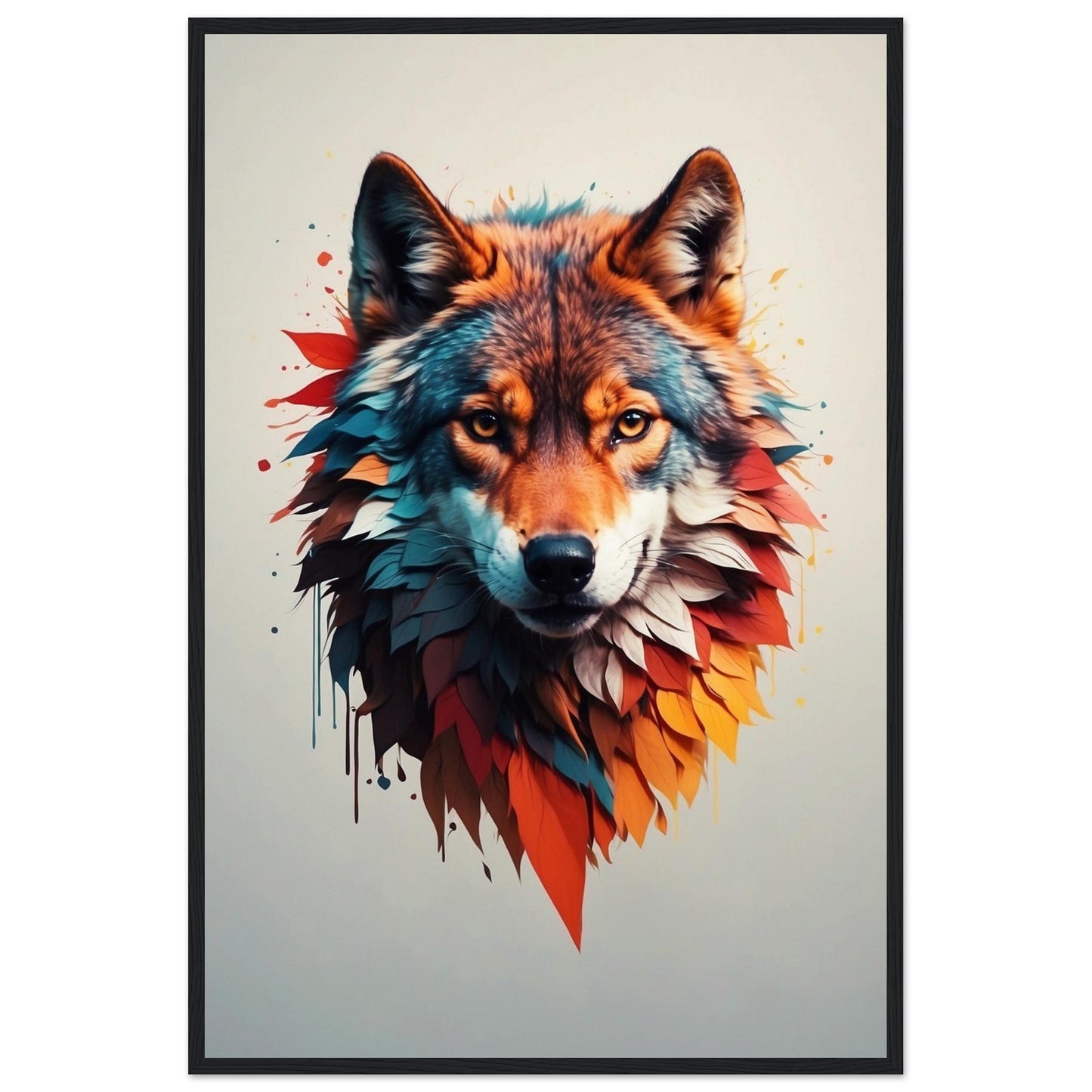 Premium Matte Paper Wooden Framed Poster