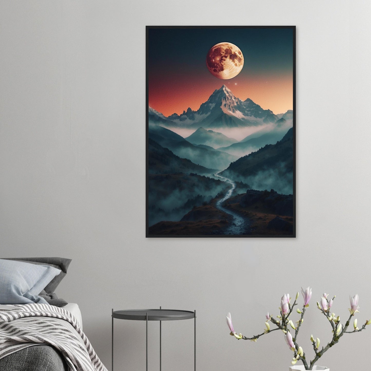 Premium Matte Paper Wooden Framed Poster