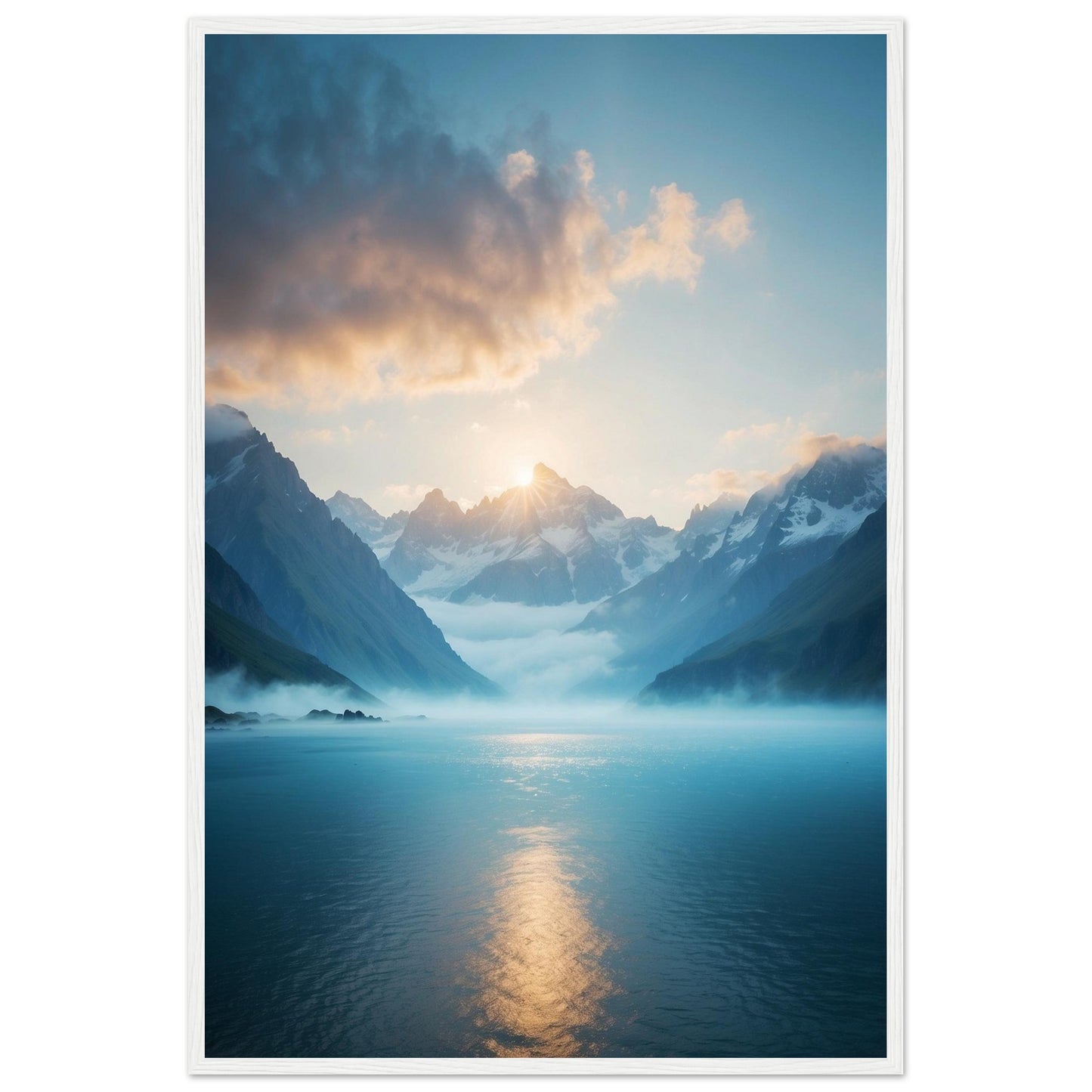 Premium Matte Paper Wooden Framed Poster
