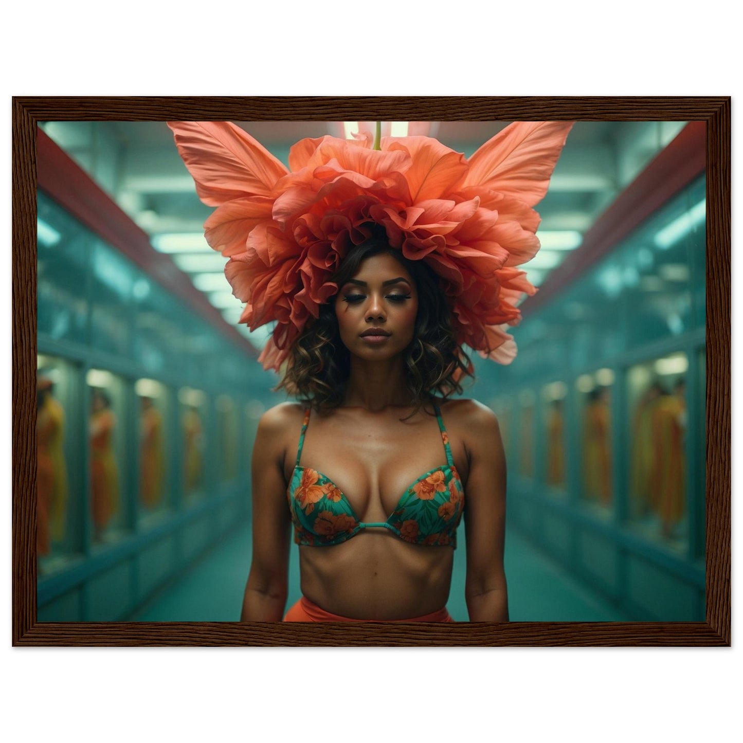 Premium Matte Paper Wooden Framed Poster