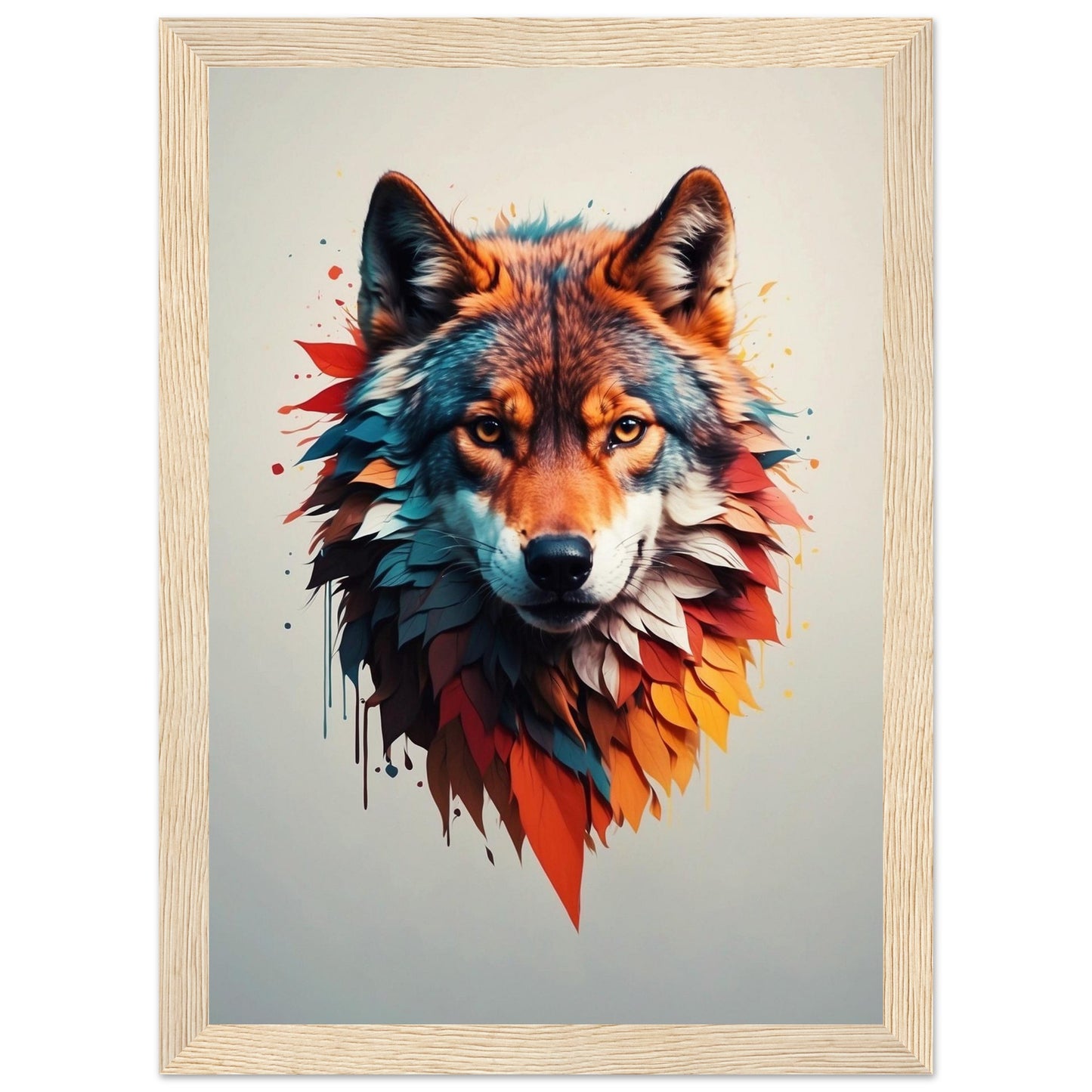 Premium Matte Paper Wooden Framed Poster