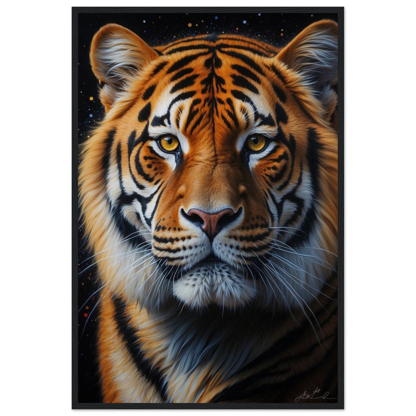Premium Matte Paper Wooden Framed Poster