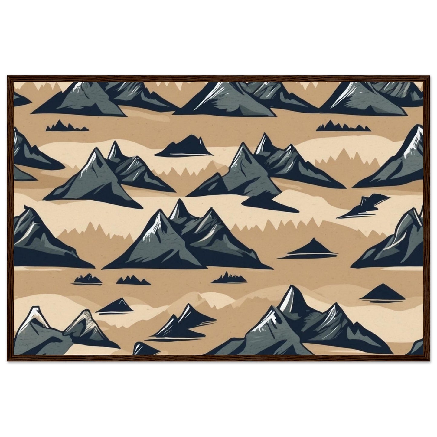 Premium Matte Paper Wooden Framed Poster