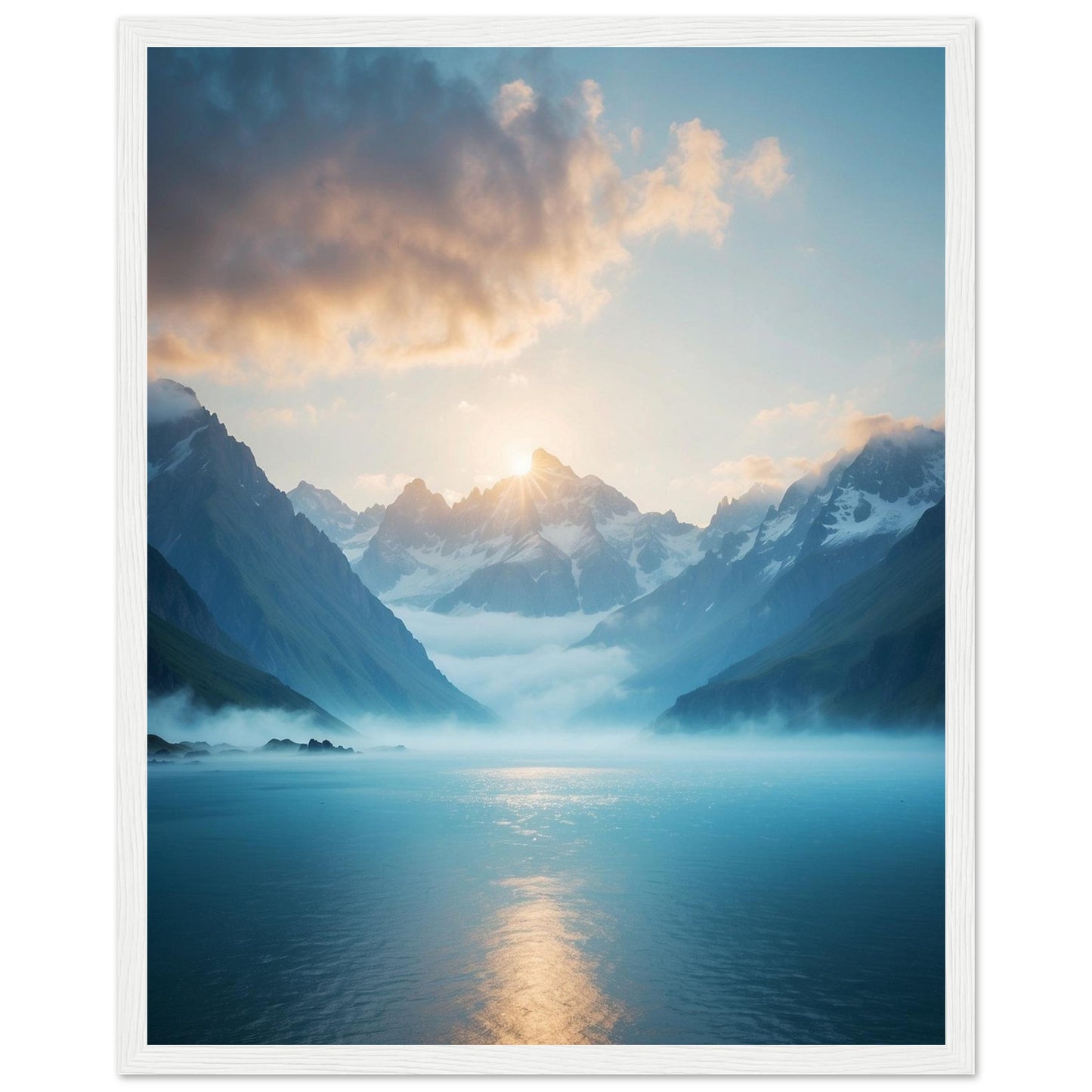 Premium Matte Paper Wooden Framed Poster