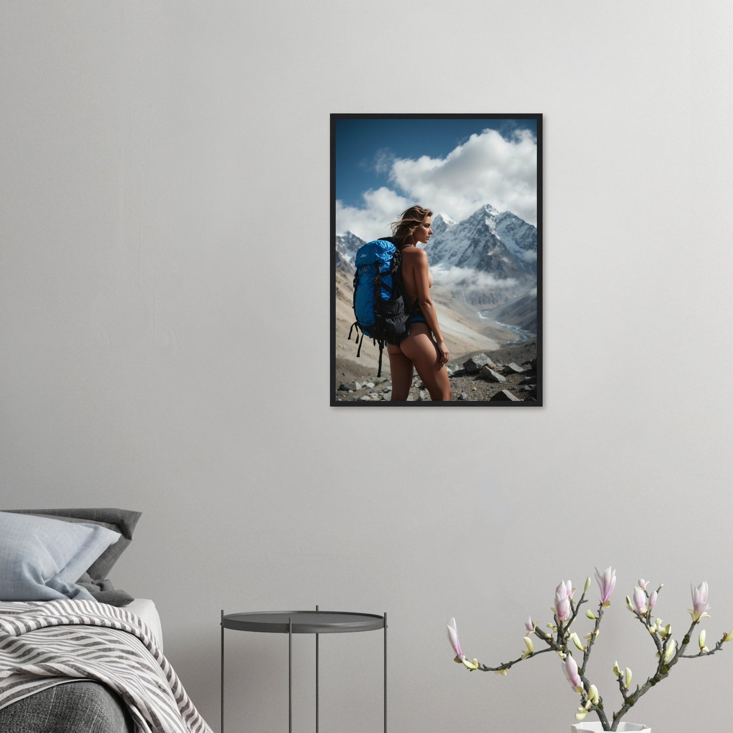 Premium Matte Paper Wooden Framed Poster