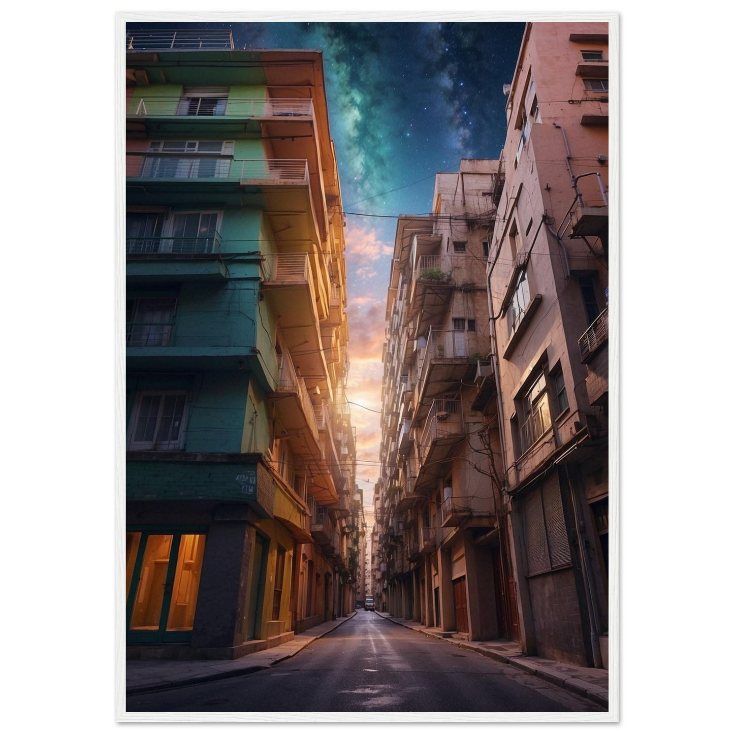 Premium Matte Paper Wooden Framed Poster