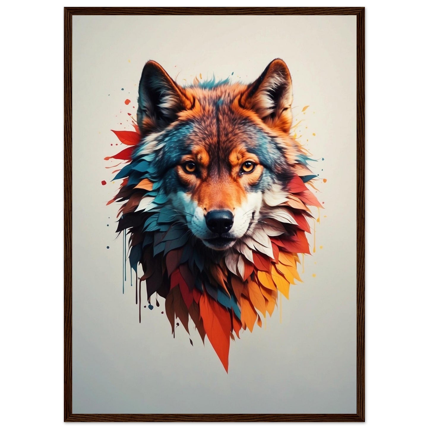 Premium Matte Paper Wooden Framed Poster