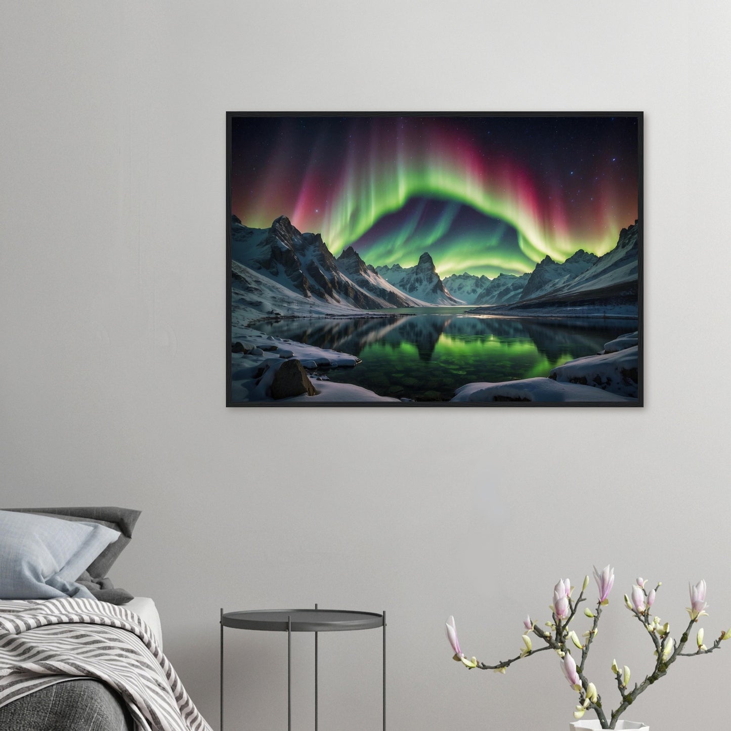 Premium Matte Paper Wooden Framed Poster