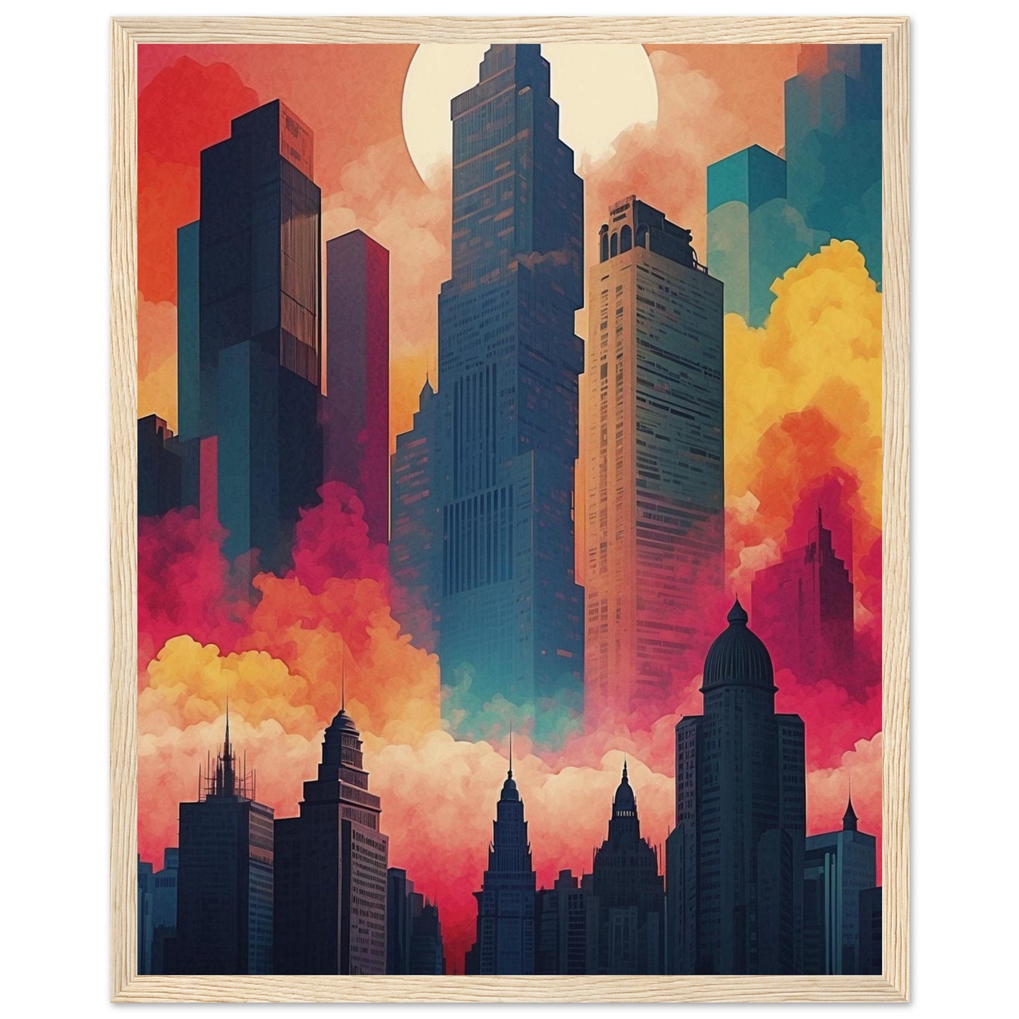 Premium Matte Paper Wooden Framed Poster