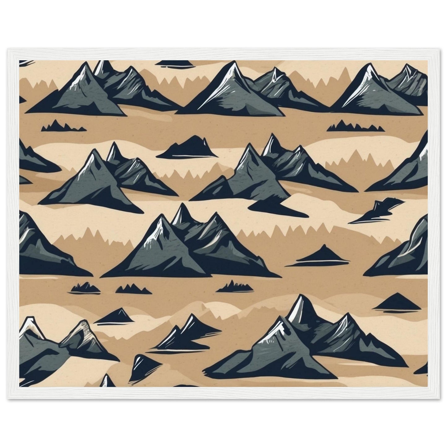 Premium Matte Paper Wooden Framed Poster