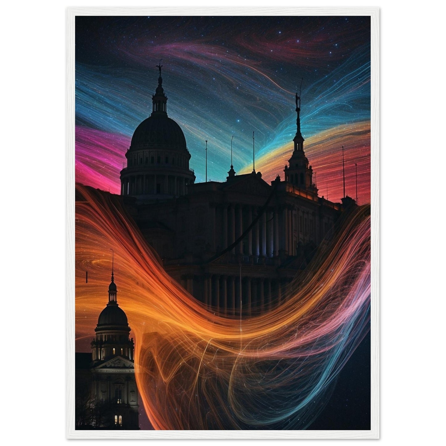 Premium Matte Paper Wooden Framed Poster