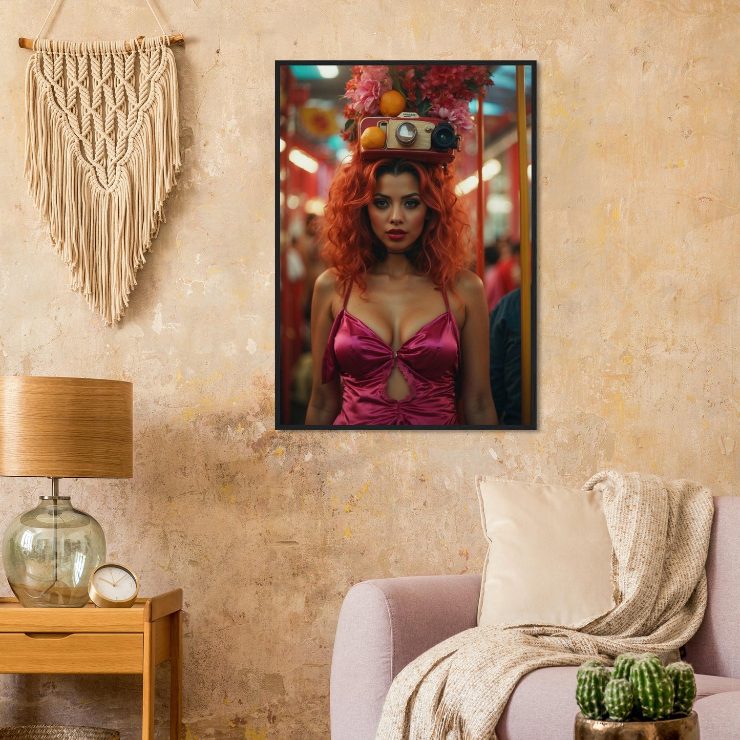Premium Matte Paper Wooden Framed Poster