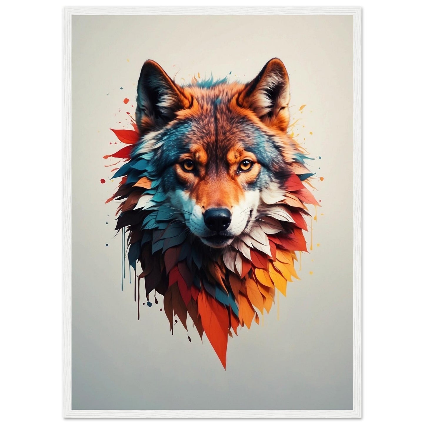 Premium Matte Paper Wooden Framed Poster