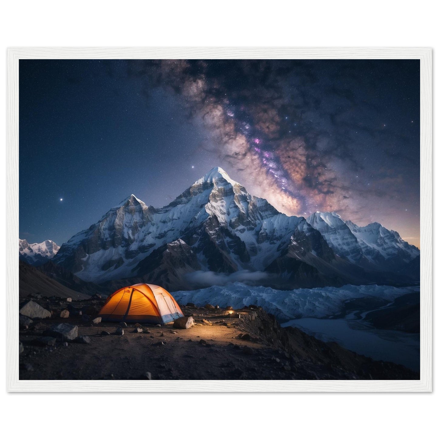 Premium Matte Paper Wooden Framed Poster