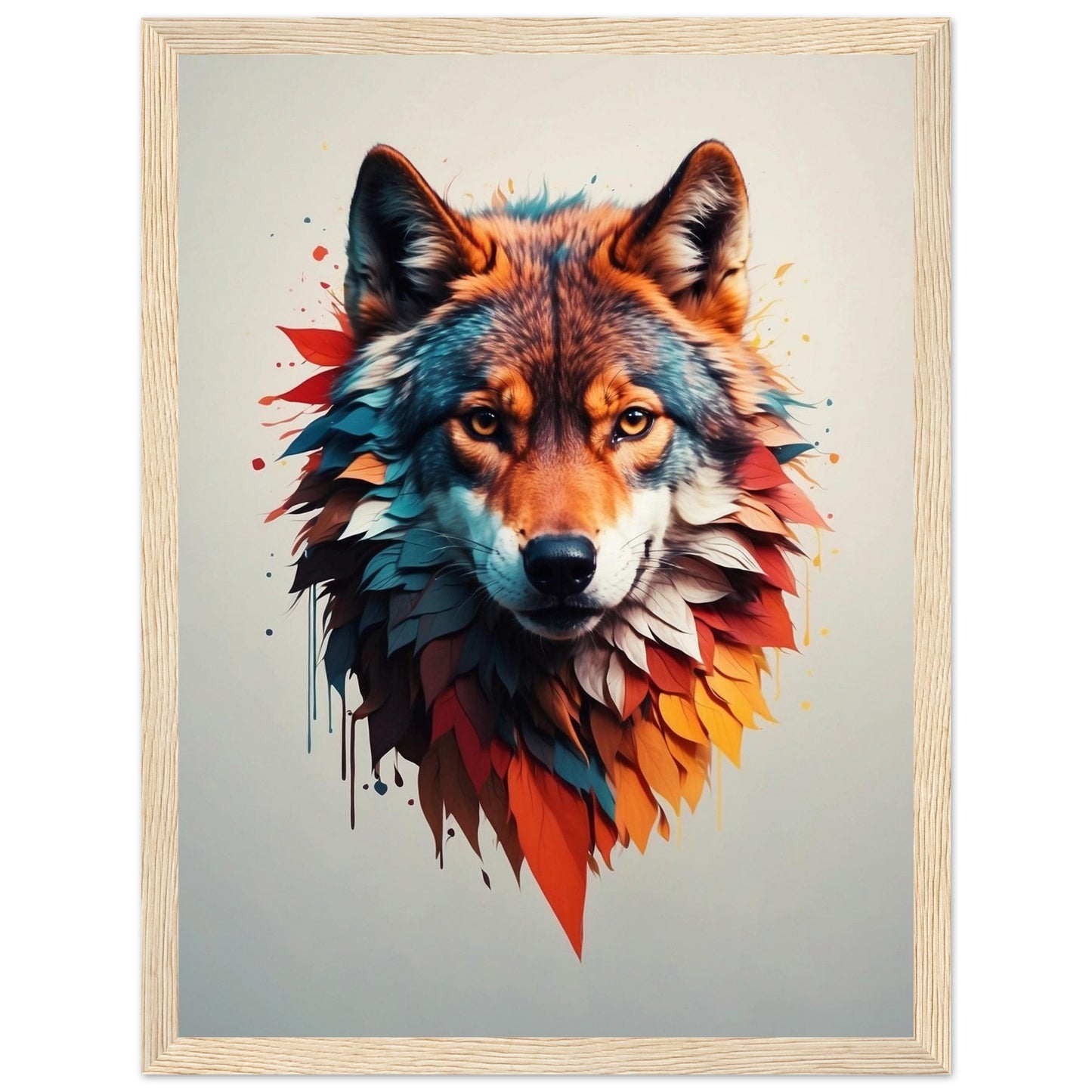 Premium Matte Paper Wooden Framed Poster