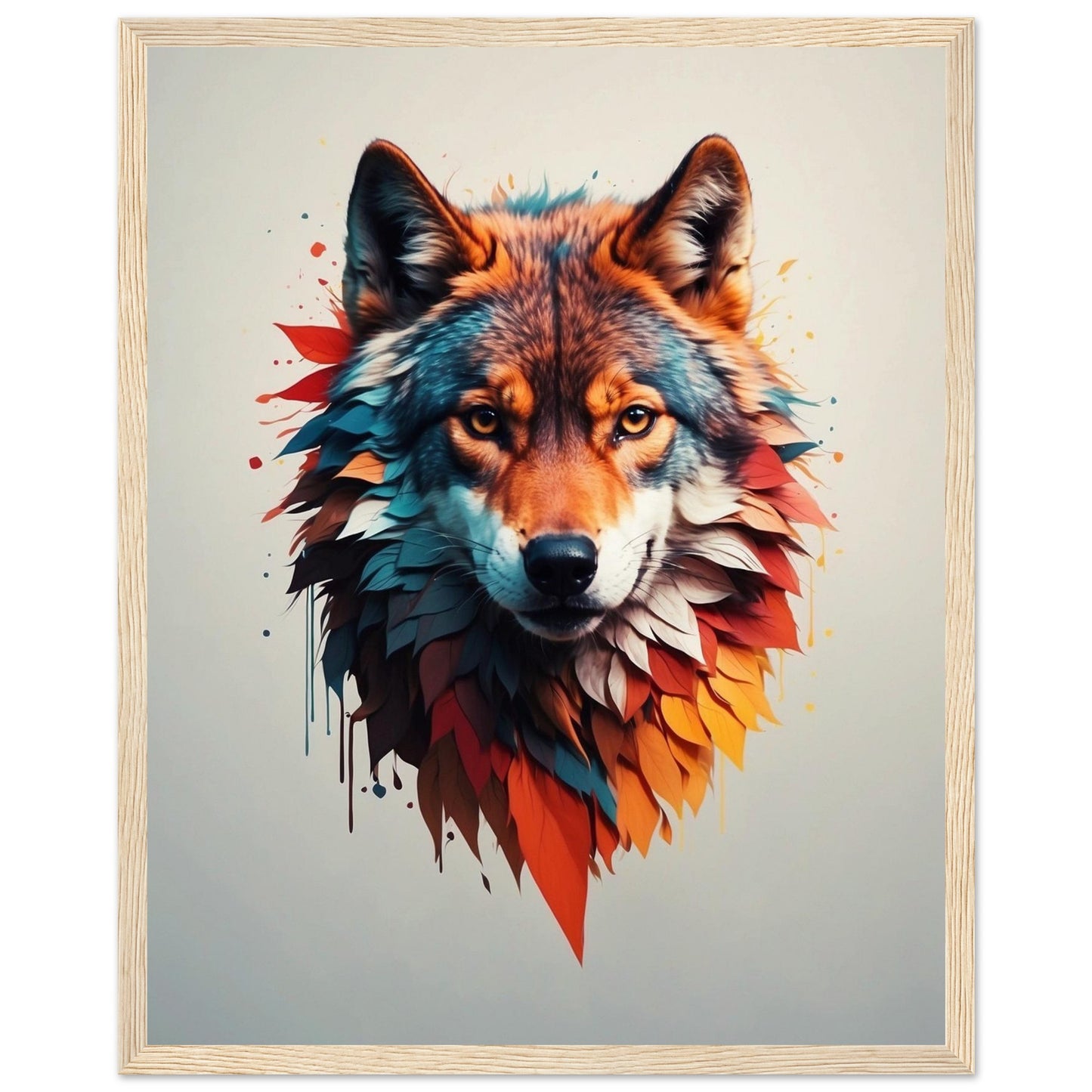 Premium Matte Paper Wooden Framed Poster