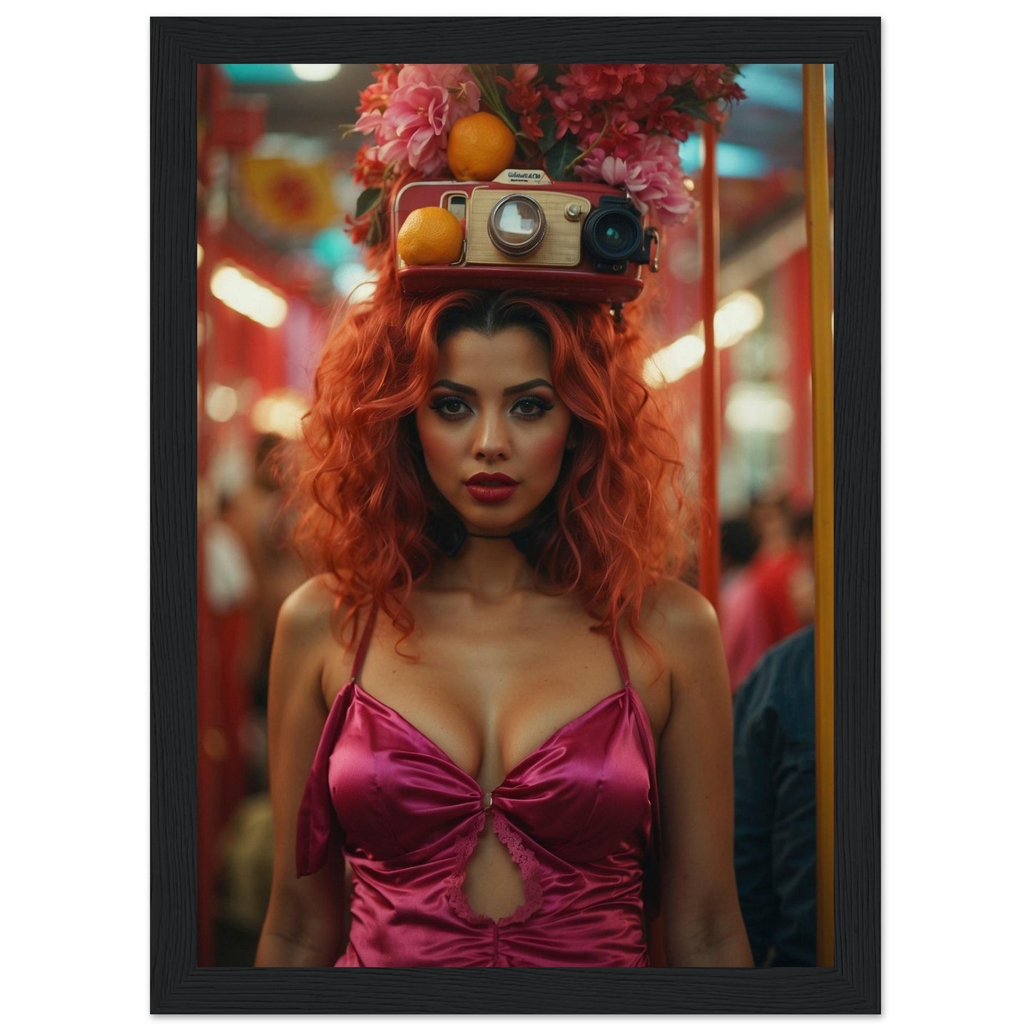Premium Matte Paper Wooden Framed Poster