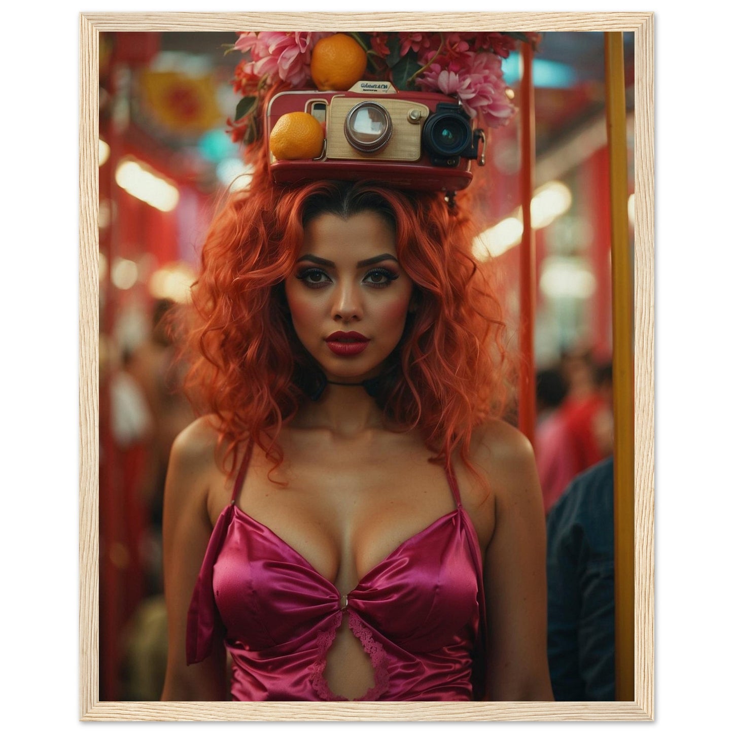 Premium Matte Paper Wooden Framed Poster