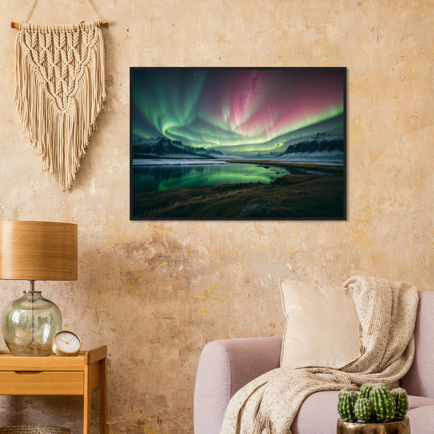 Premium Matte Paper Wooden Framed Poster