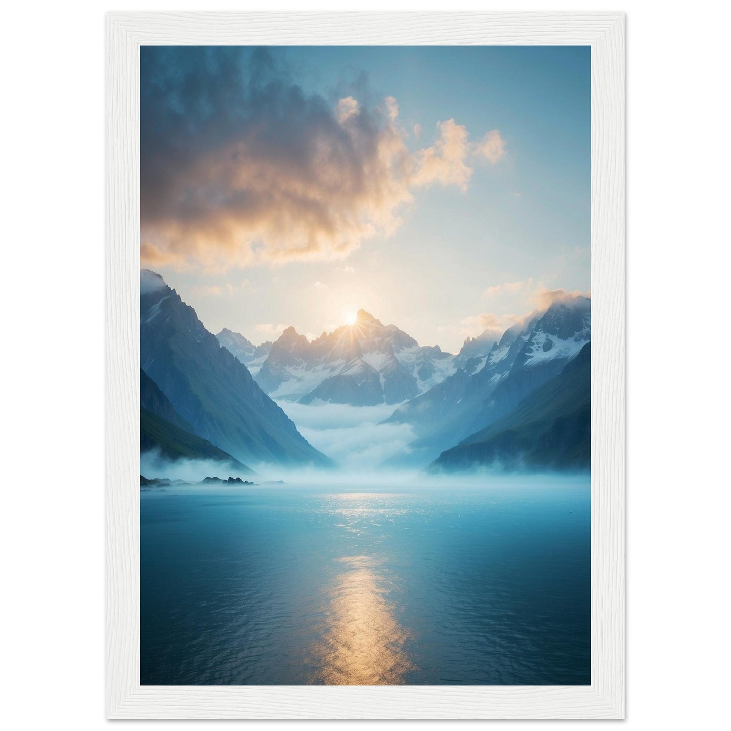 Premium Matte Paper Wooden Framed Poster